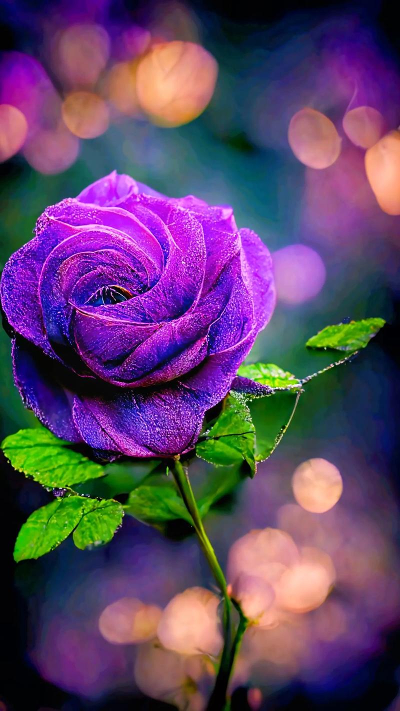 紫玫瑰的花语代表什么意思
